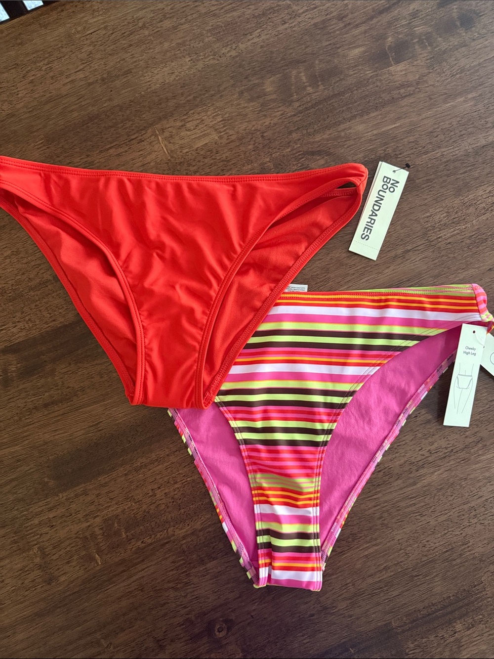 2 No Boundaries bikini bottoms